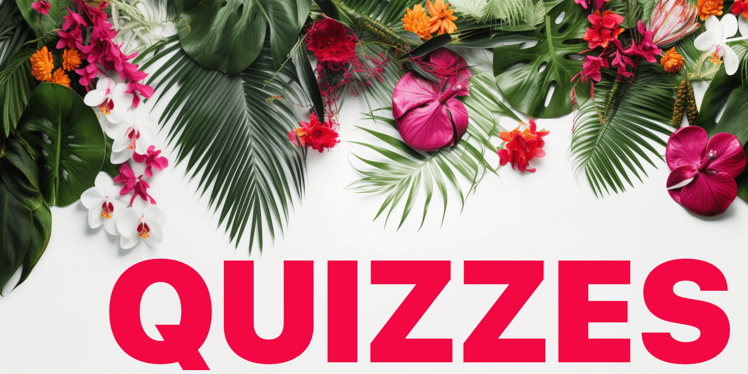 Quizzes for plant lovers
