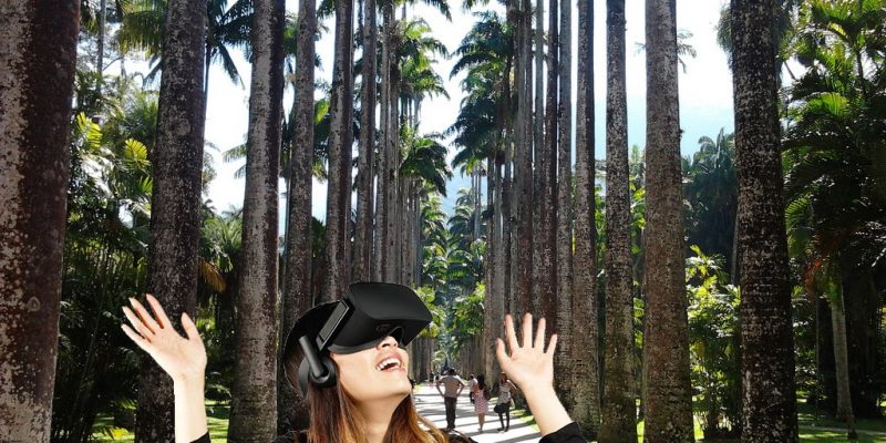 360 VR garden and greenhouses tours